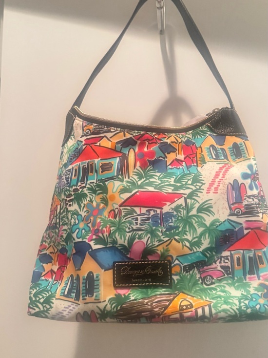 Dooney & Bourke Handbags - Nylon Dooney & Bourke Sand Bar Tropical Print Nylon Bag!